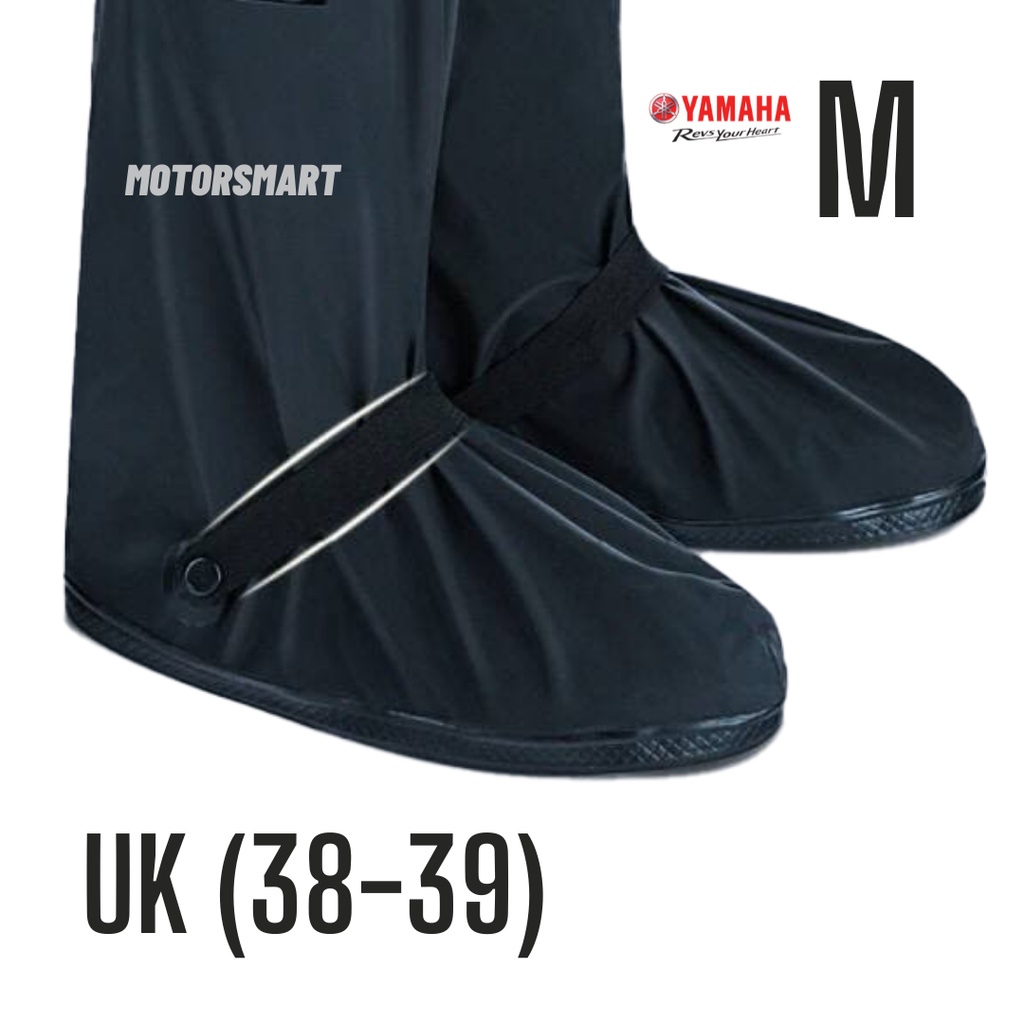 Yamaha Rain Shoe Cover Motorcycle Sarung Kasut Hujan Boot Rainshoe Cover Waterproof Rainproof