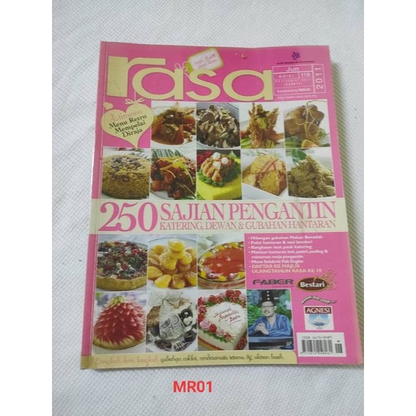 BUKU MAJALAH RASA SAJIAN ANEKA MASAKAN RESEPI LAMA DAN BARU | Shopee ...