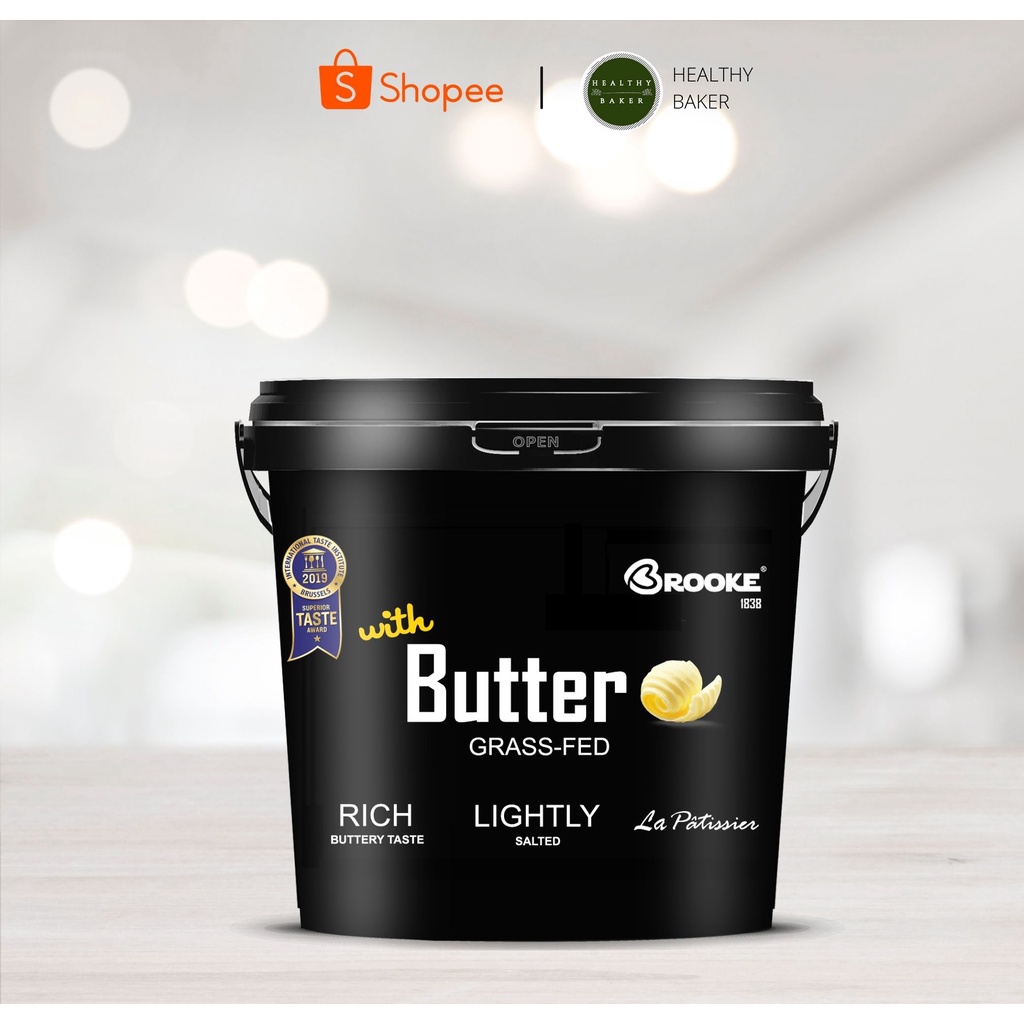 Brooke Butter french recipe / grass fed butter / halal / buttercup