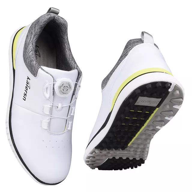 New Golf Shoes Men Waterproof Sports Shoes Knobs Buckle Shoe Mesh