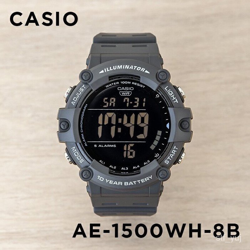 Casio counter Casio MenCASIO AE1500WH8B New AntiDisplay