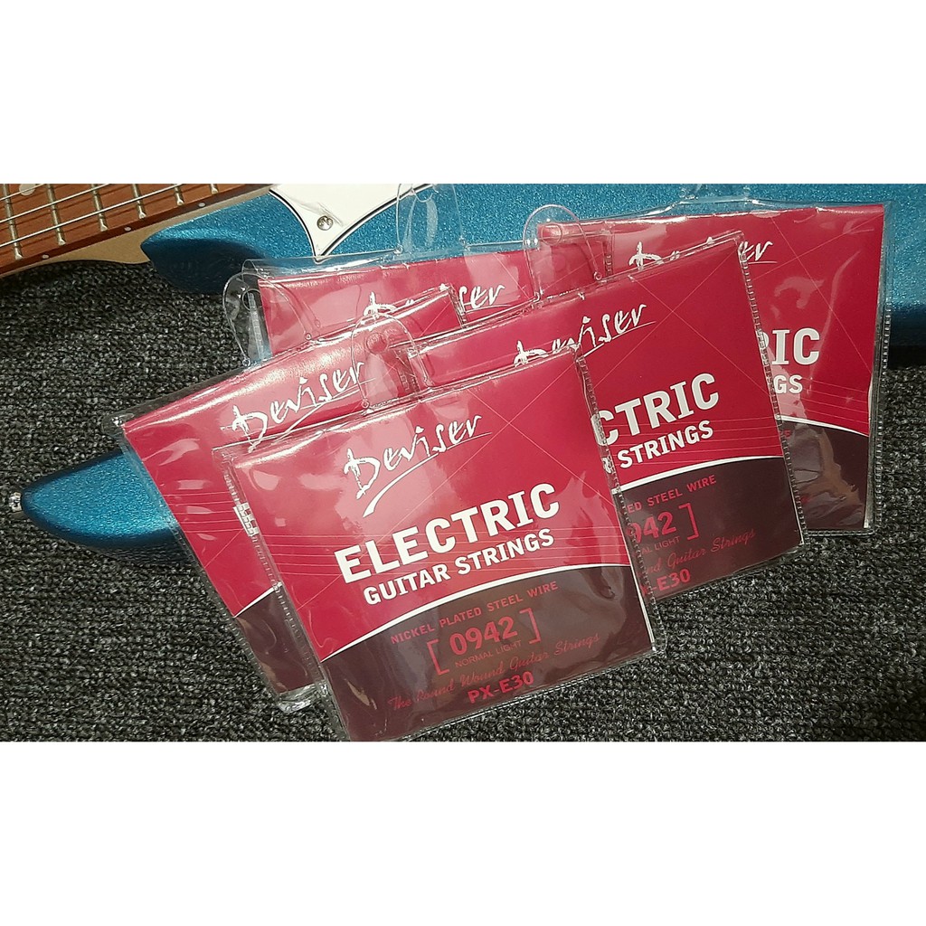 DEVISER ELECTRIC GUITAR STRING SET PX-E30 (E30NL-S) | Shopee Malaysia