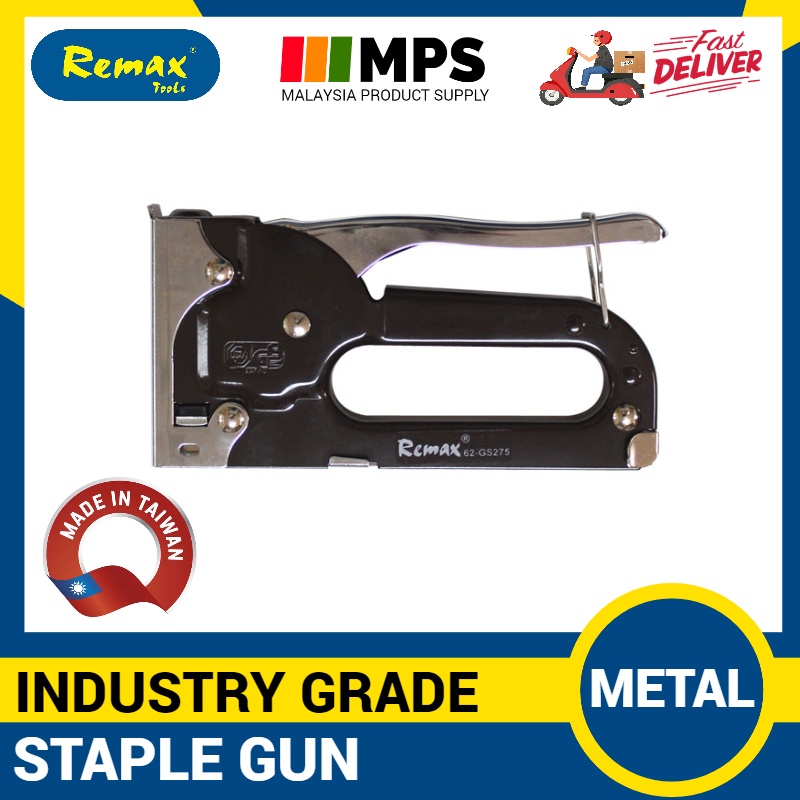 Heavy Duty Hand Stapler Tacker Staple Rapid Gun 4mm / 6mm / 8mm For