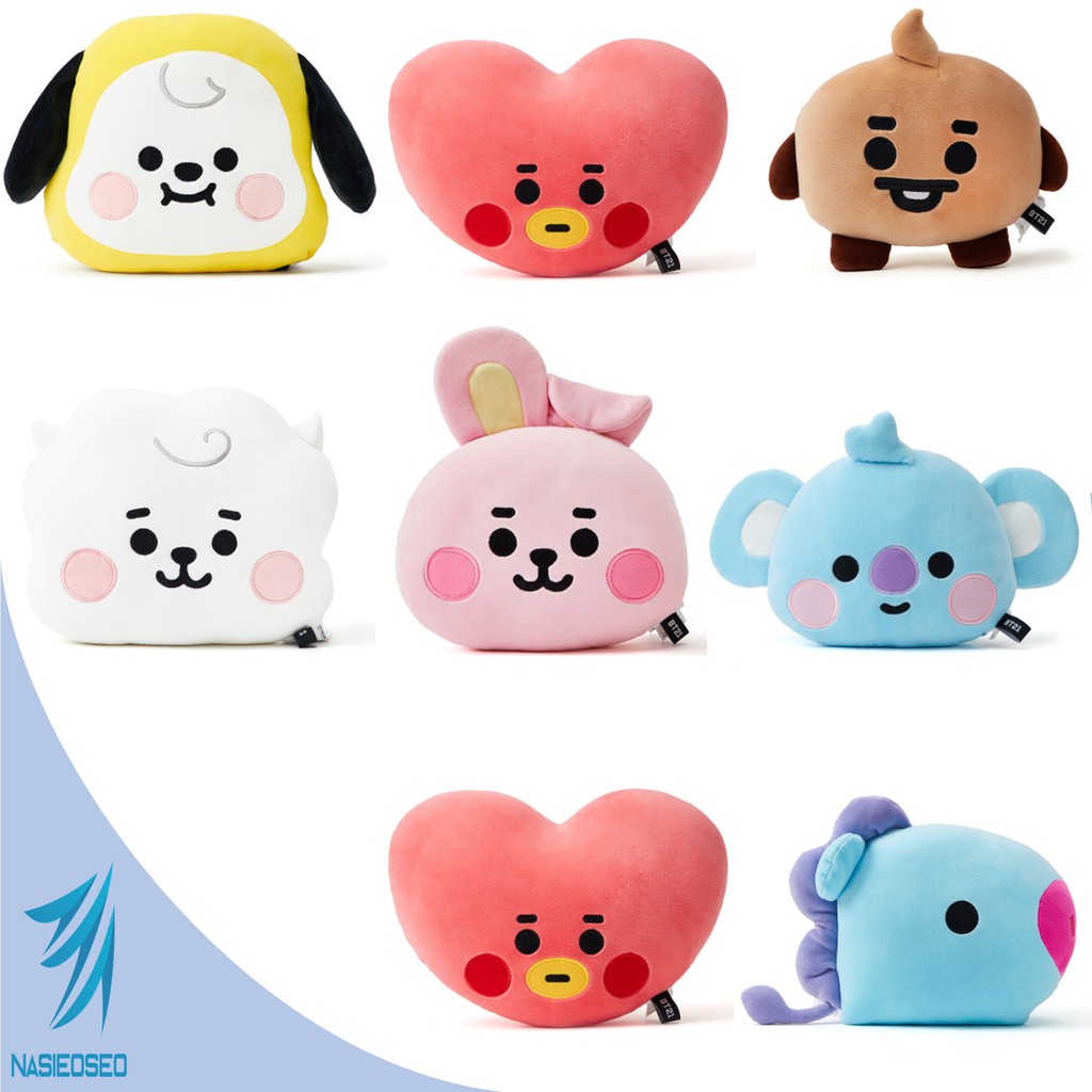 BTS BT21 Official Authentic Product Baby Face Cushion Shopee