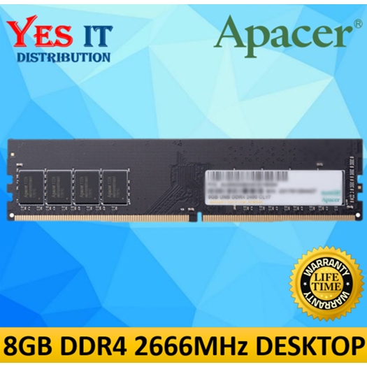 Apacer 4GB 8GB 16GB DDR4 2666MHZ / 3200MHZ / NOX 8GB / 16GB DDR4