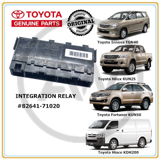 Original Toyota Hilux KUN25 KUN26 Hiace KDH200 Fortuner KUN50 Innova