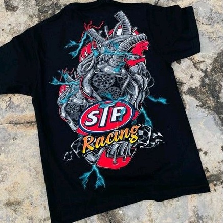 TSHIRT STP RACING | PREMIUM COTTON VIRAL PRINT TANAM(SILKSCREEN ...