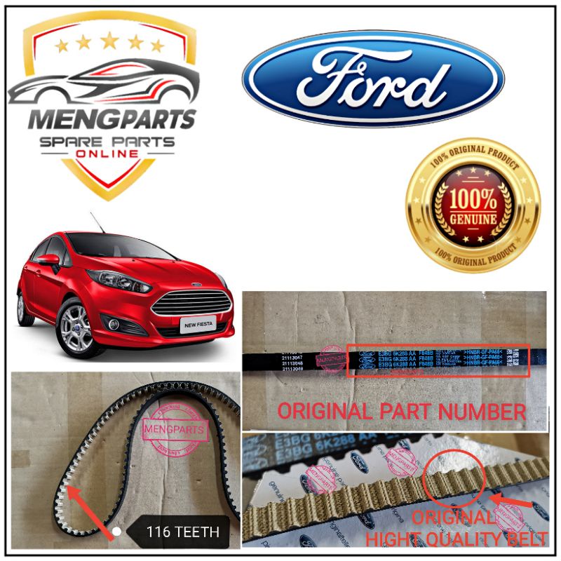 FORD FIESTA 1.0 ECOBOOST TIMING BELT / TIMING BEARING CM5G6K245EB