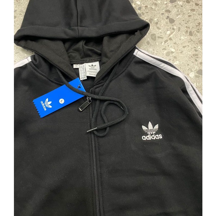 Adidas zipper hot sale sweater