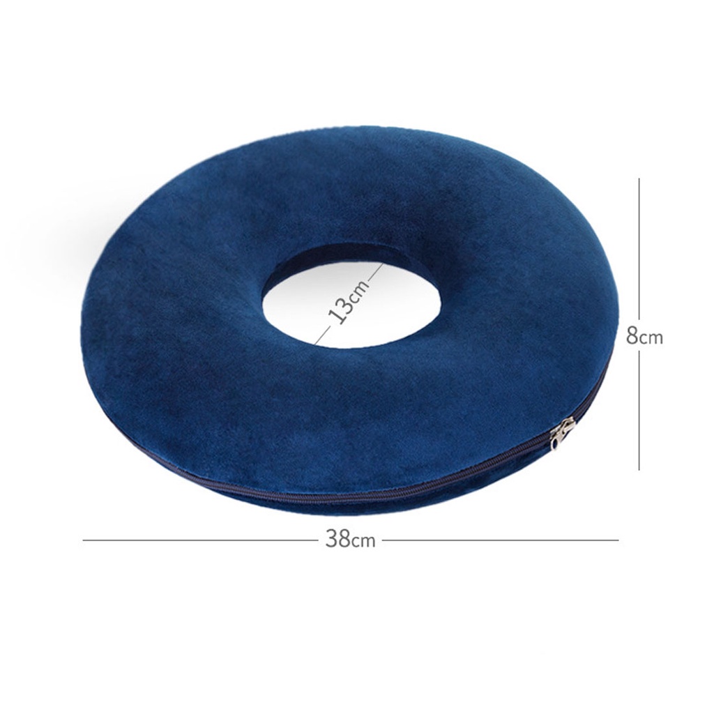 Round Doughnut Seat Cushions Hemorrhoids Seat Firm Memory Foam Sciatica