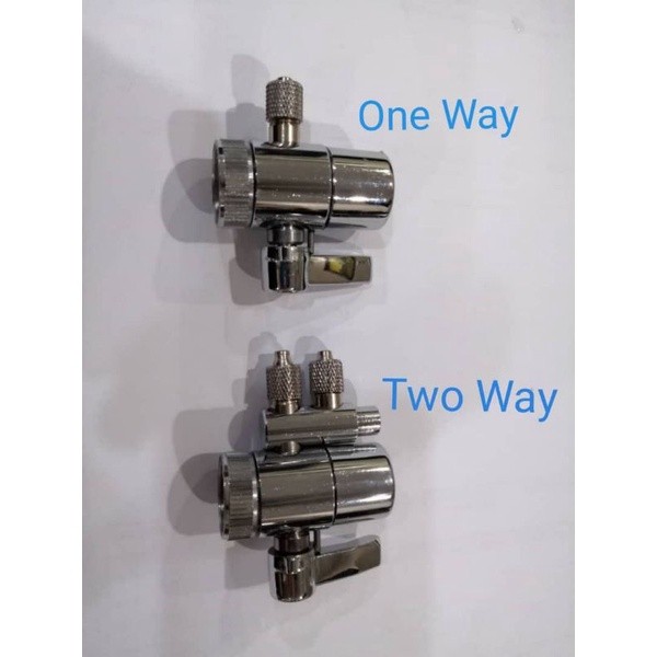 Water Filter Adapter/ Diverter Valve (1 Way Or 2 Way Tube 1/4