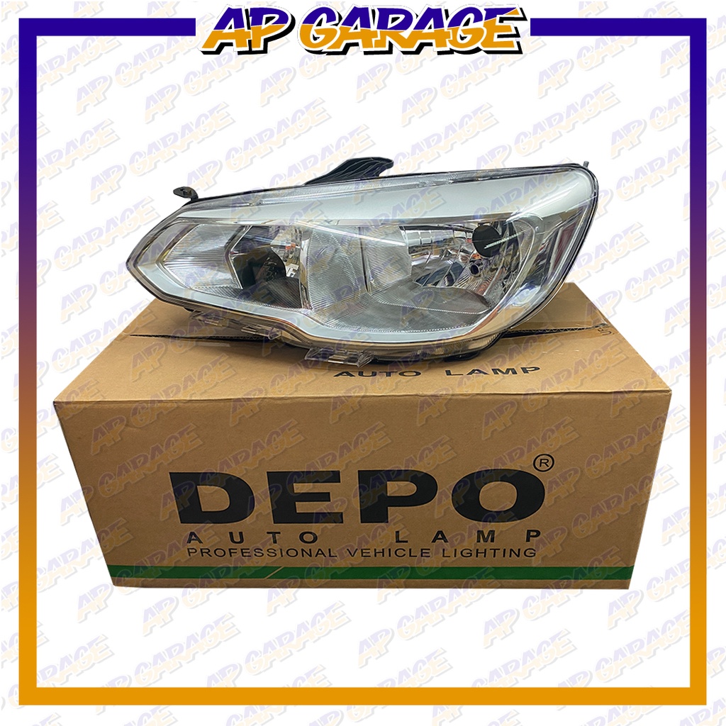 Original Depo Taiwan Proton Saga Vvt Headlamp Head Lamp Light