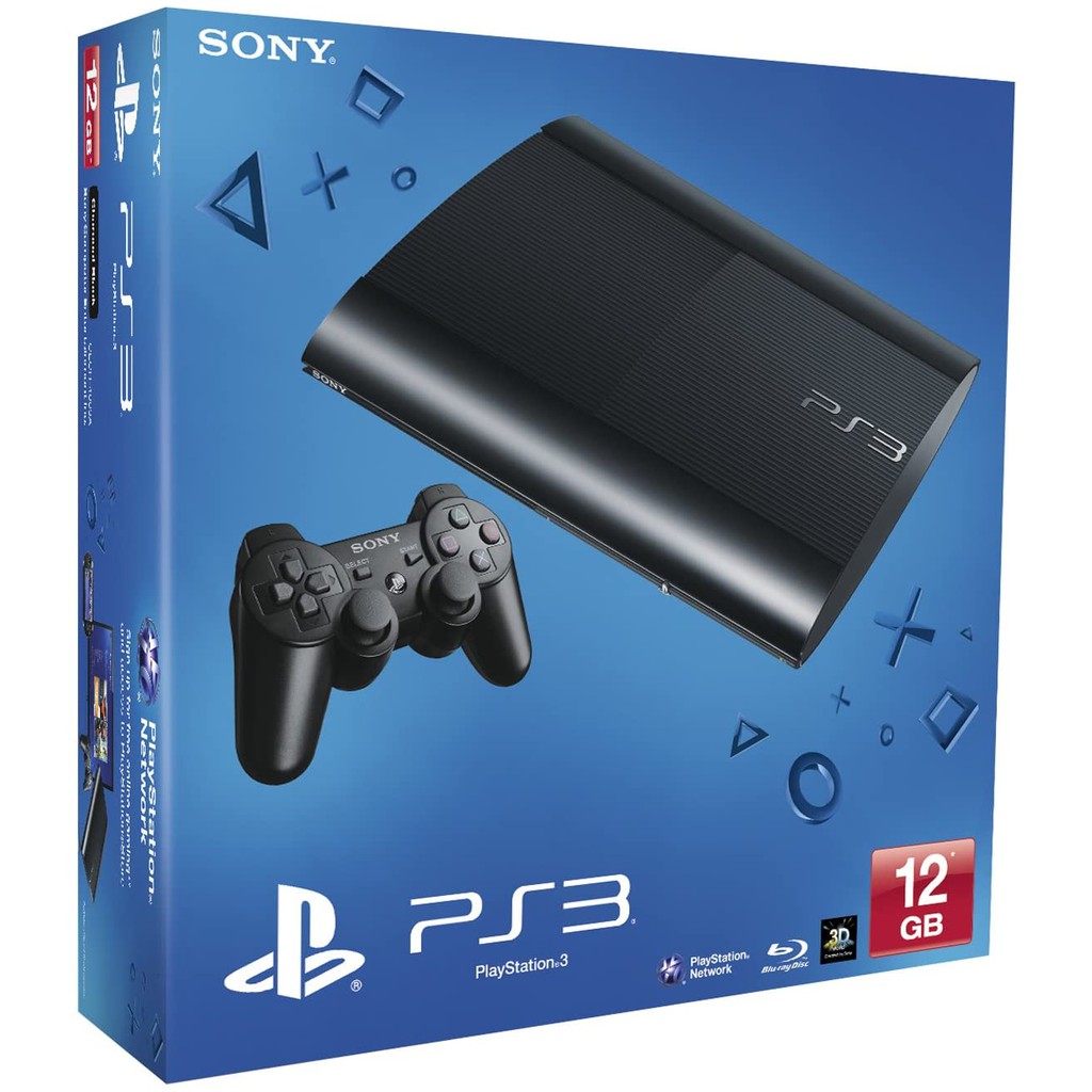 Black Ps3 In Low Price PS3 Console With Two Controllers And Six Games