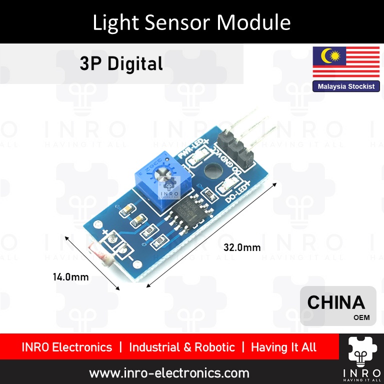 LDR Light Sensor Module | Shopee Malaysia