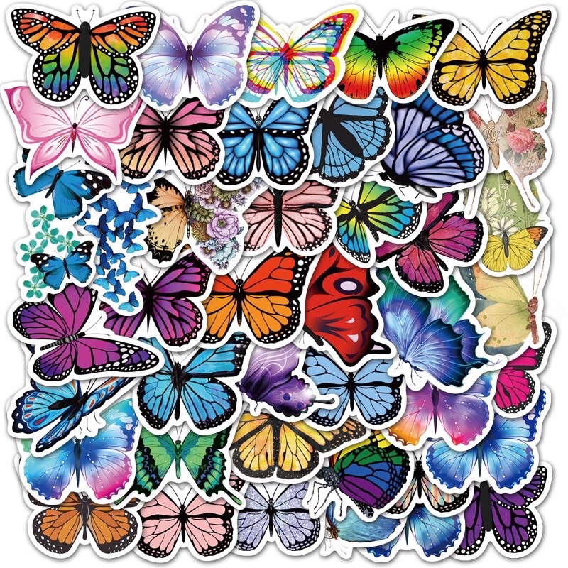 Beautiful Butterfly Sticker (1pc) | Shopee Malaysia