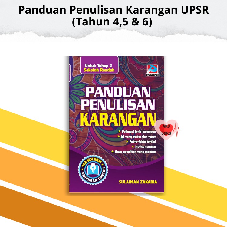 Panduan Penulisan Karangan UPSR (Tahun 4,5 & 6) | Shopee Malaysia