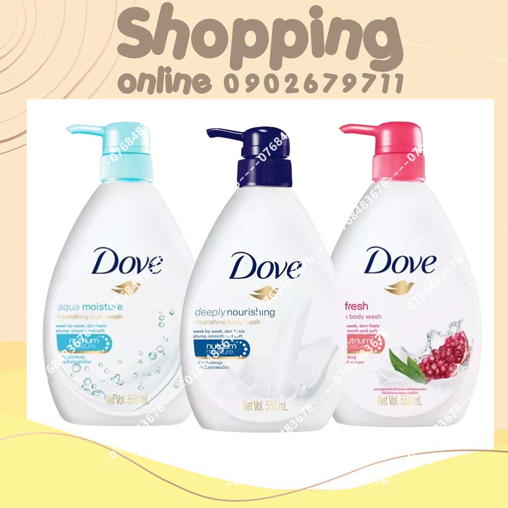 Dove Thai Shower Gel 550ML | Shopee Malaysia