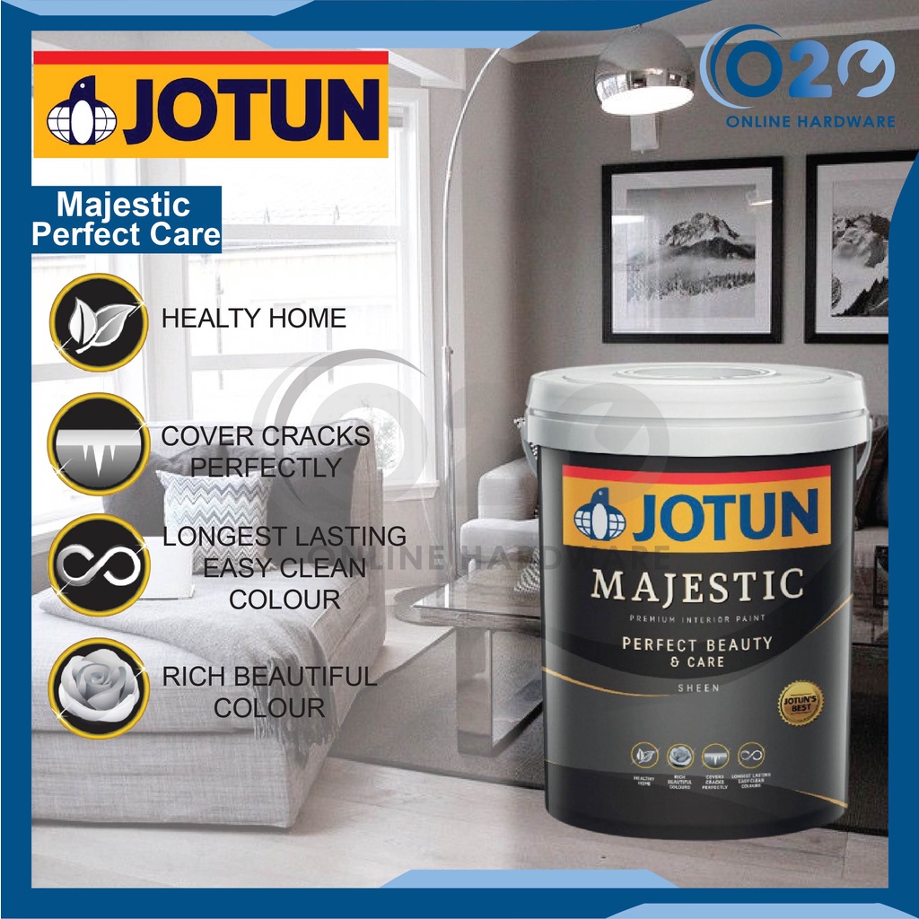 Jotun Majestic Perfect Beauty & Care Interior Wall Paint Water Based ...