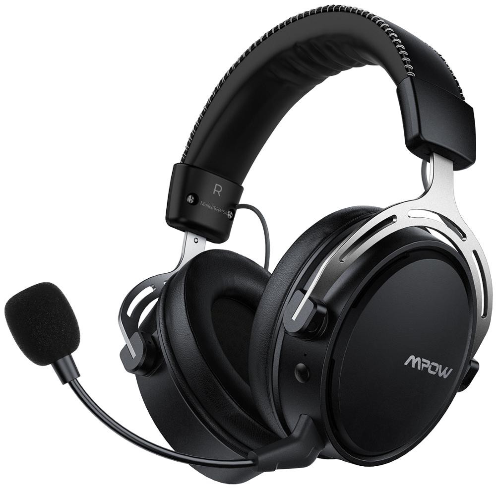 Mpow Air Wireless Gaming Headset 2.4GHz Headphone with Double Chamber Drivers for PS5 PS4 PC Shopee Malaysia