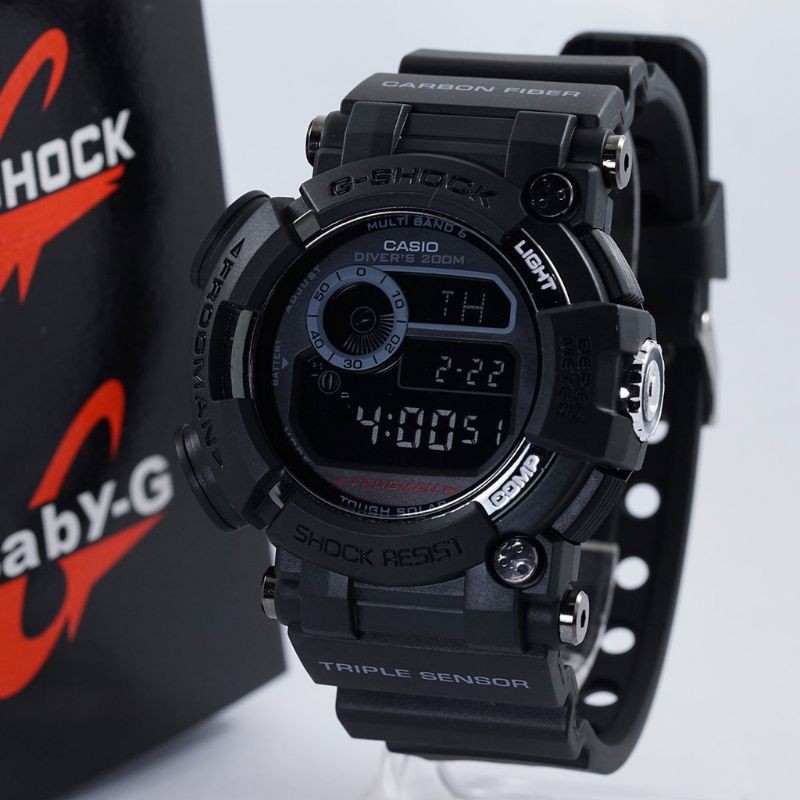 G Shock Frogman Black Blue Ready Stock Shopee Malaysia