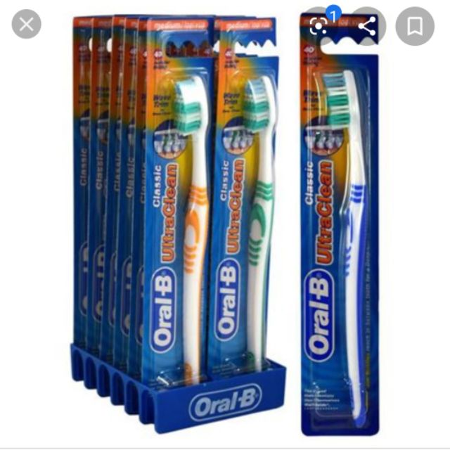 Oral B Toothbrush Classic Ultra Clean | Shopee Malaysia