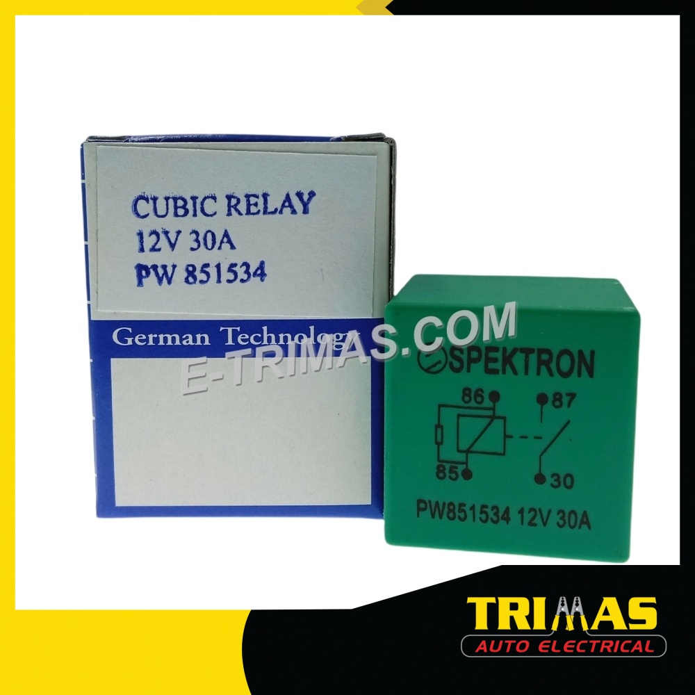 TRIMAS Original Spektron Proton Saga BLM FLX Savvy Waja 4 PIN Fan Relay