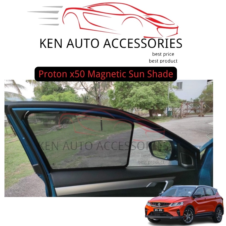 Proton x50 Magnetic Sun Shade / Sun Protector 6 pcs set [Ready Stock ...