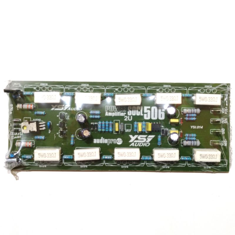 Socl 506 Power Amplifier Driver KIT + Panel for 5 Sets of SANKEN Final