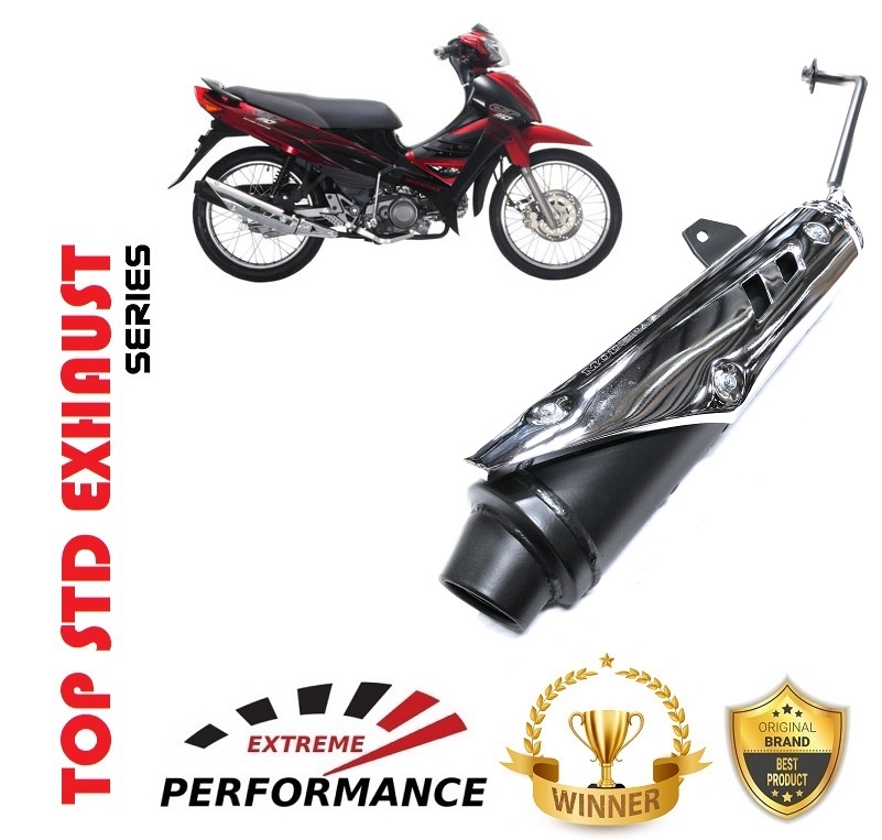 MODENAS CT110 CT 110 STD EXHAUST EJM MUFFLER STANDARD ORI OEM ORIGINAL ...