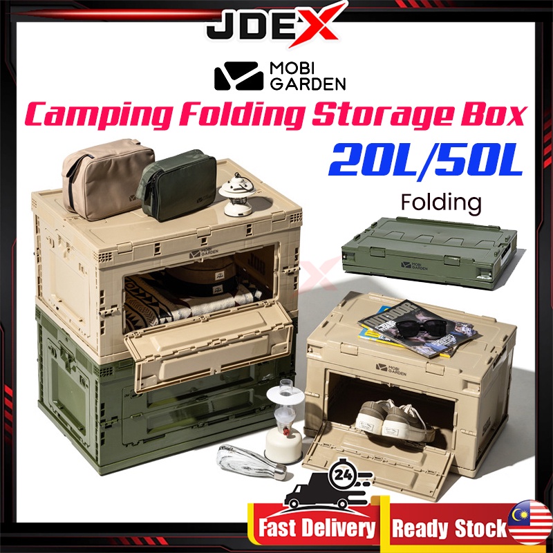 JDEX Mobi Garden Foldable Storage Box Camping Outdoor Sport Family ...