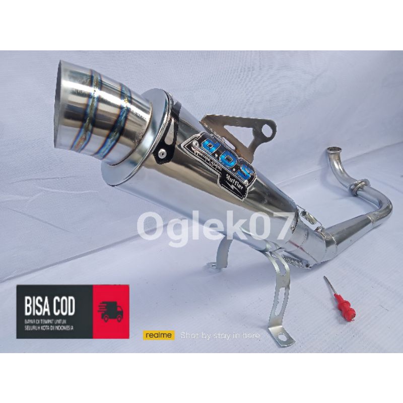 Genio DOS RACING Exhaust/Griller/BEAT/SPACY/HONDA MATIC Exhaust