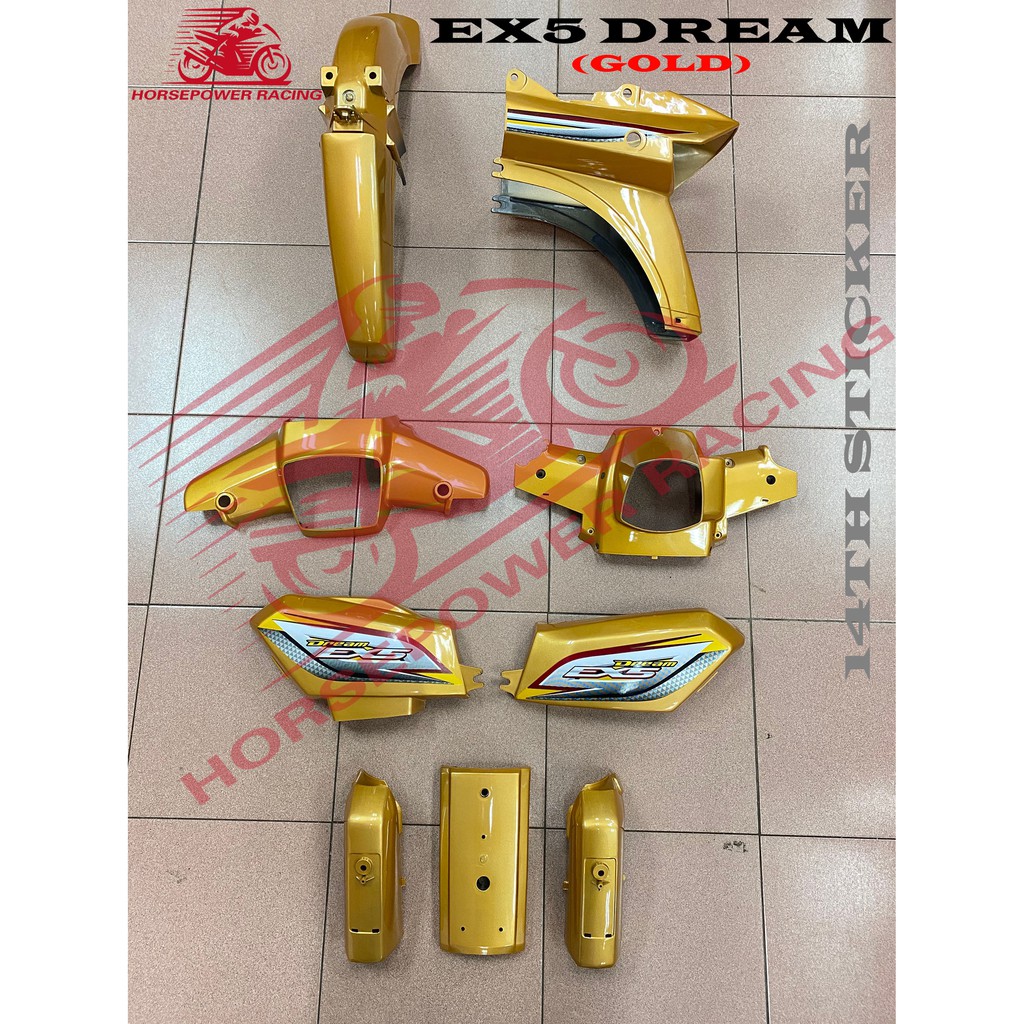 EX5 DREAM COVER SET (NEW BLUE, GOLD, GREEN, WHITE, BLACK, MAROON