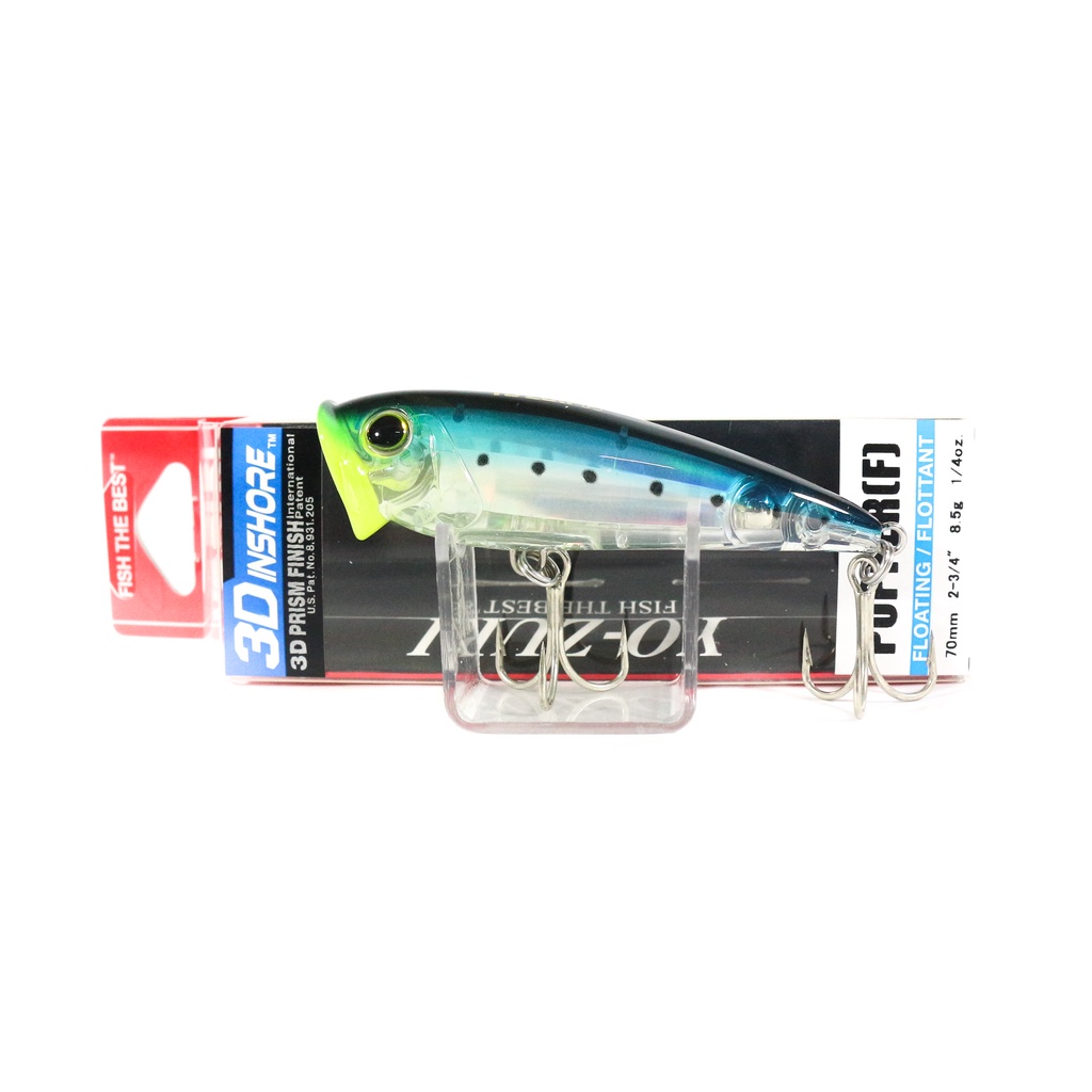 Isca Artificial Yo-Zuri 3D Inshore Popper (F) 120 R1412 - YoZuri - - A melhor