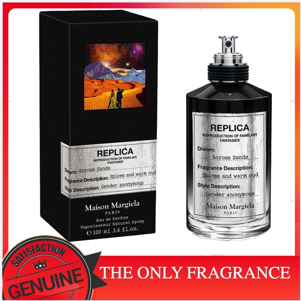 MAISON MARGIELA REPLICA ACROSS SANDS EDP (U) 100ML TESTER | Shopee