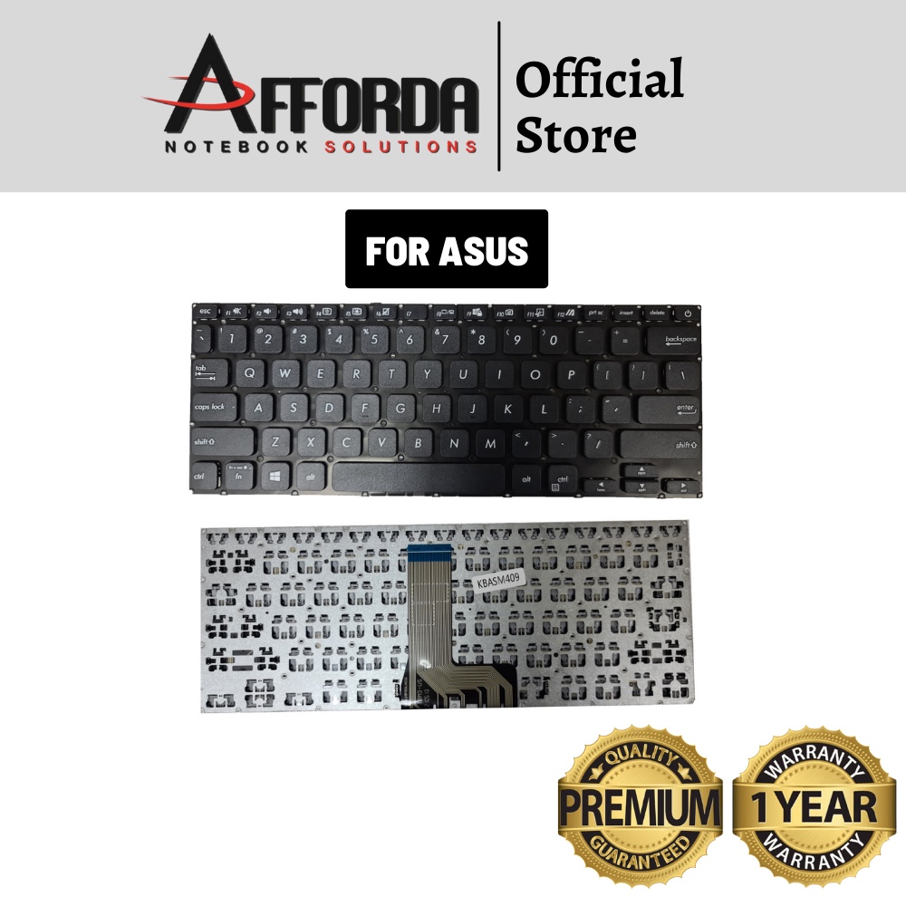 Asus A409 A409m A409ua M409 M409b Laptop Keyboard Shopee Malaysia