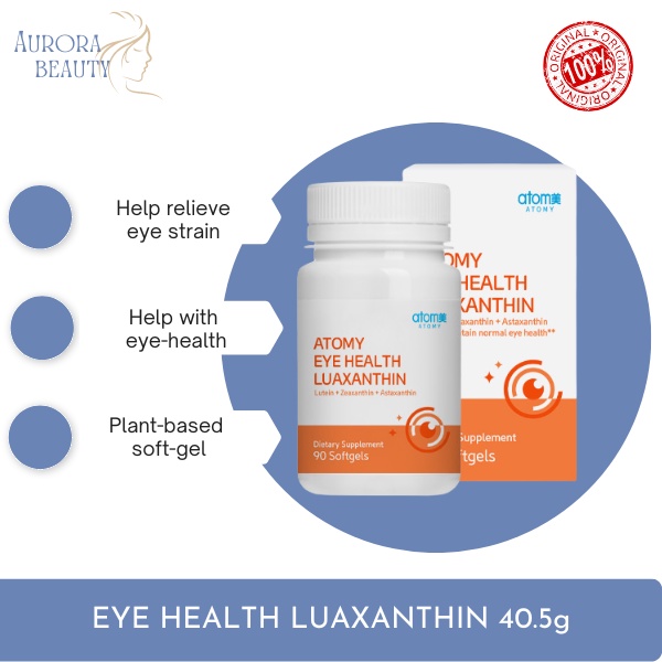ATOMI Eye Health Luaxanthin (300mg x 90 capsules) (A)(T)(O)(M)(Y