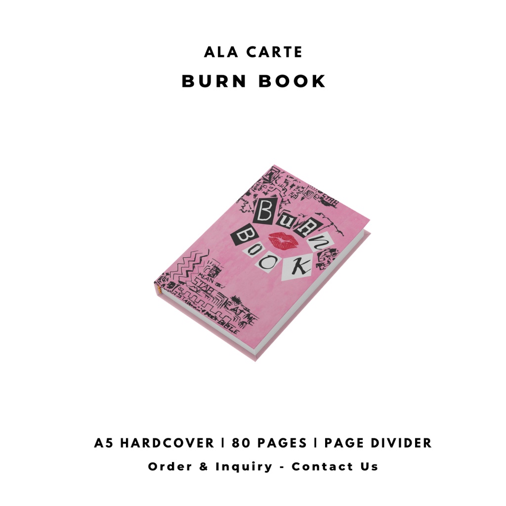 Mean Girls Notebooks - Burn book | Shopee Malaysia