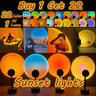 Shopee deals sunset lamp