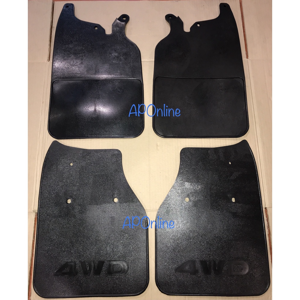 Toyota Hilux Mudflap / Mud Flap / Splash Guard (Set) | Shopee Malaysia