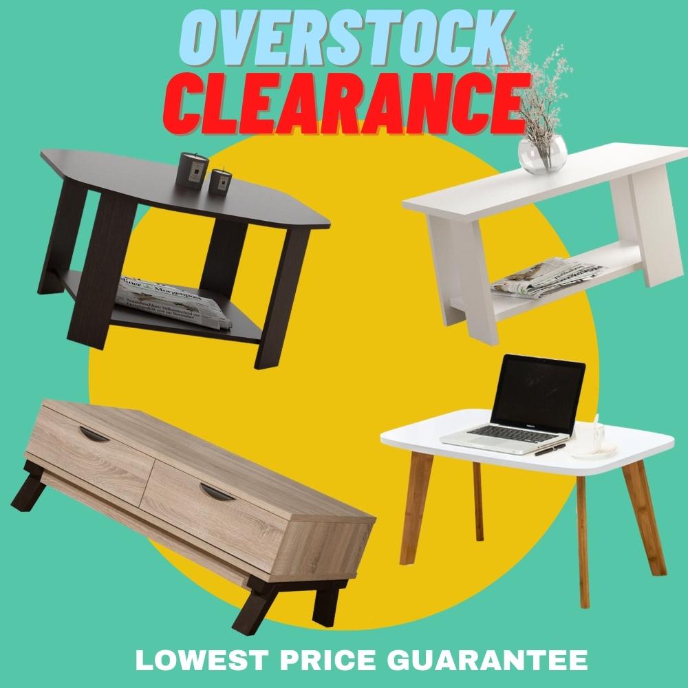 [CLEARANCE] Warehouse Overstock Scandinavian coffee table 4 Feet wooden