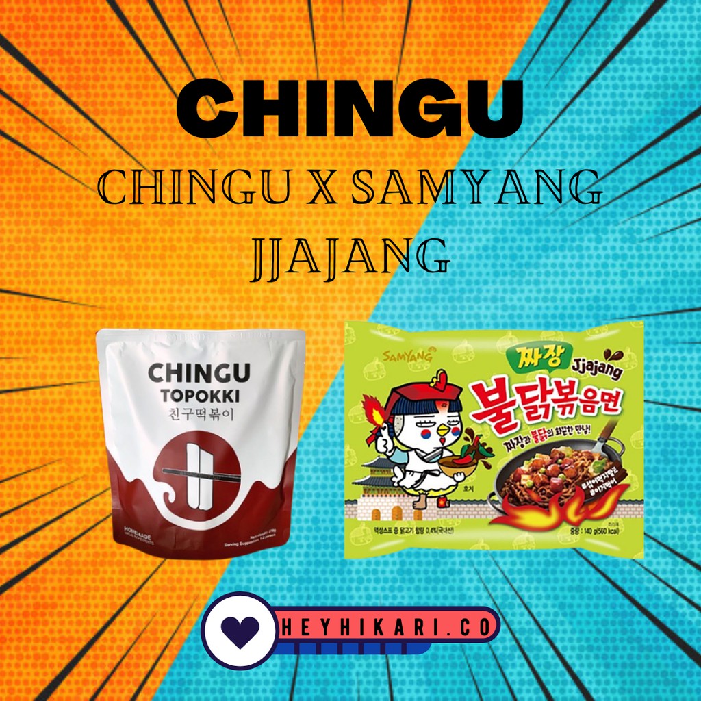 CHINGU TOPOKKI HALAL INSTANT KOREAN RICE CAKE YOPOKKI TTEOKBOKKI