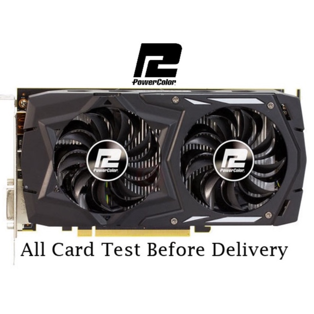 (USED) Power Color RX460 4gb rx 460 | Shopee Malaysia