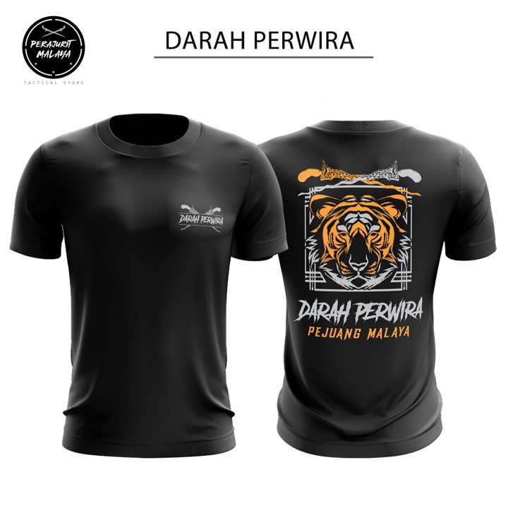 Perajurit Malaya Tactical T Shirt Baju Taktikal Silkscreen Printed ...