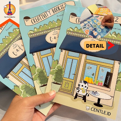 Origami Books And Stickers Centle.id Volume 2 Forms Of Food Drinks ...