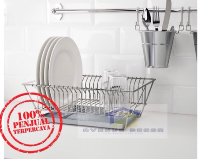 BEST PRICE GUARANTEE IKEA FINTORP dish drainer Shopee Malaysia