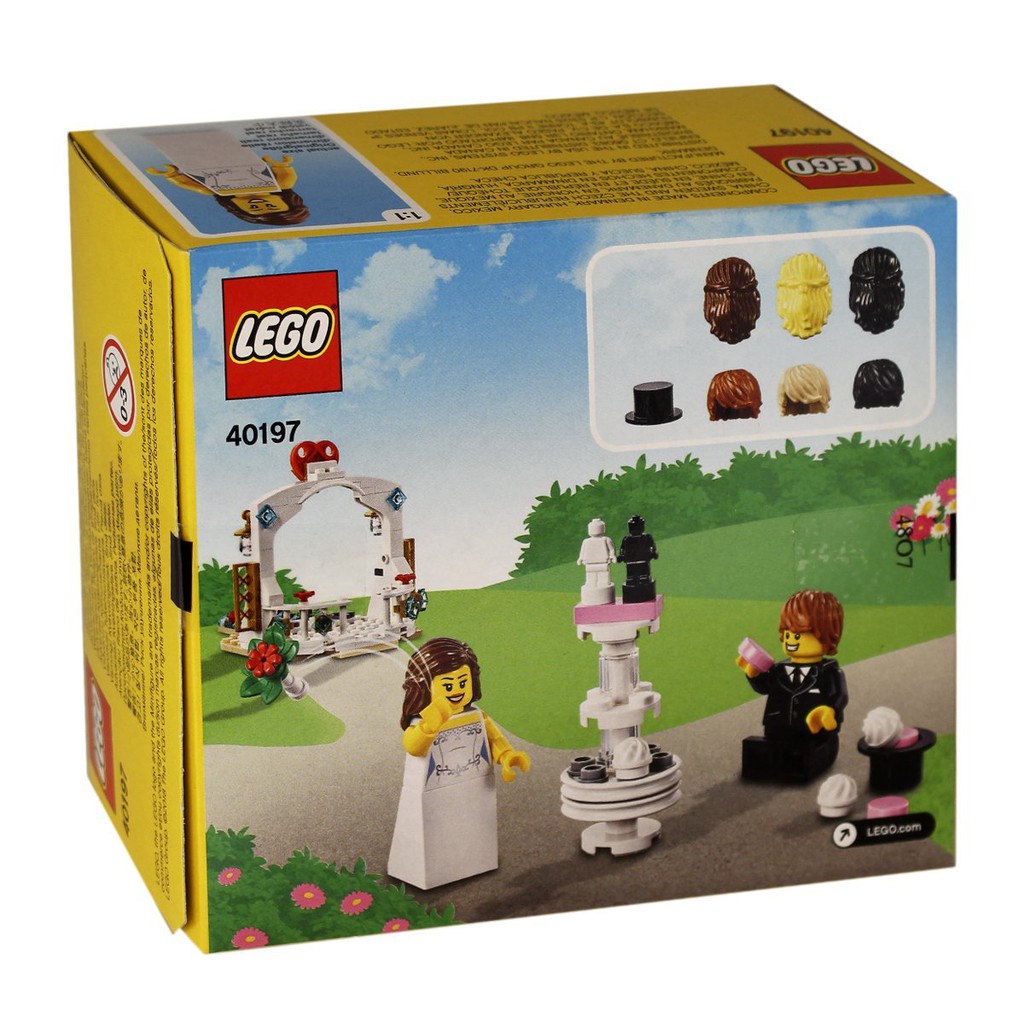 BricksDelight LEGO 40197 Wedding Favor Set 2018 Shopee Malaysia