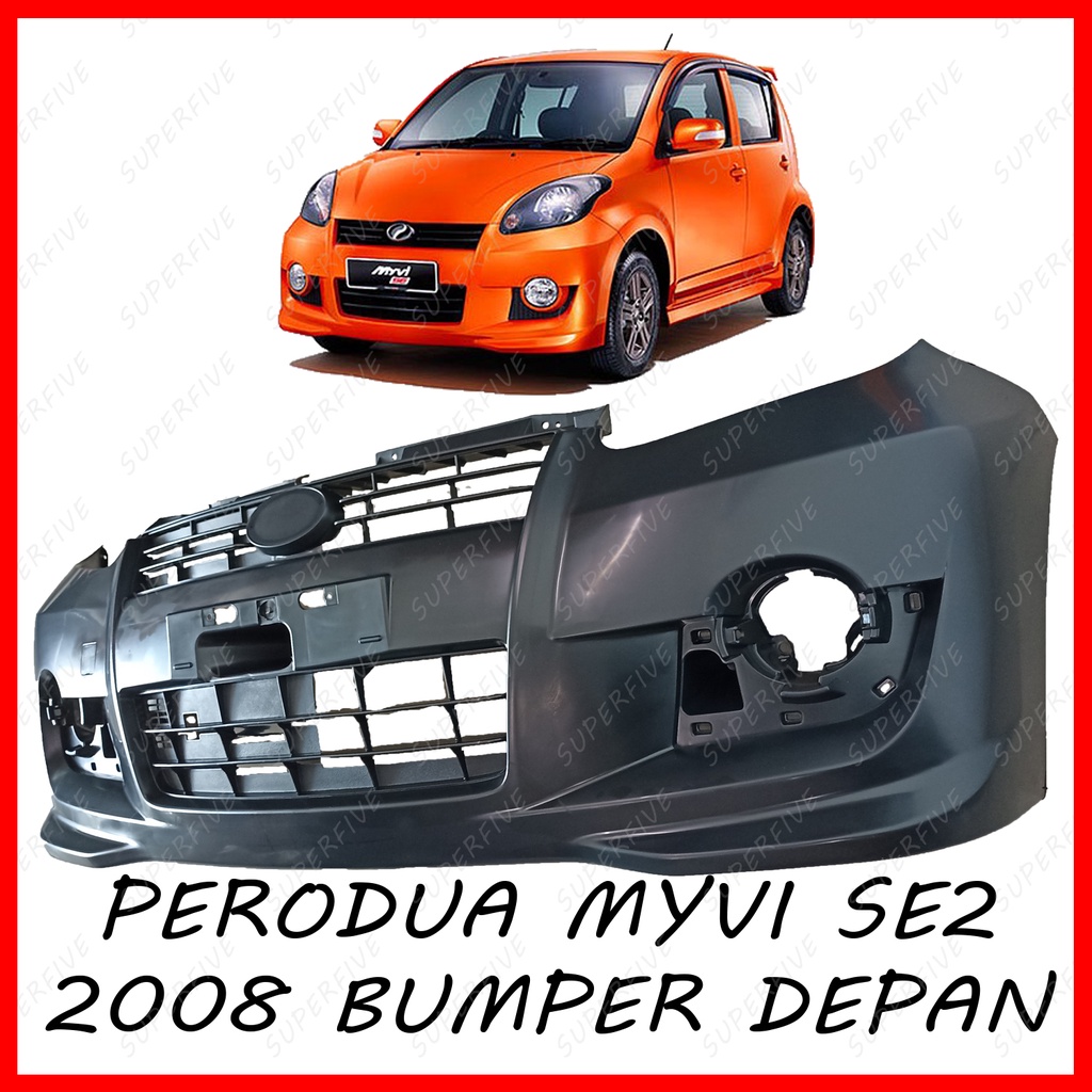 PERODUA MYVI SE2 2008 FRONT BUMPER / BUMPER DEPAN Shopee Malaysia