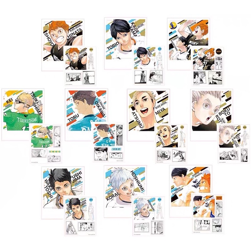 (Ready Stock) Haikyuu Polaroid Jump Shop | Shopee Malaysia