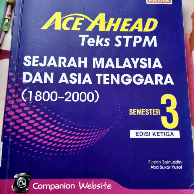 Ace Ahead Oxford Fajar Teks Stpm Sejarah Stpm Penggal 3 Sejarah