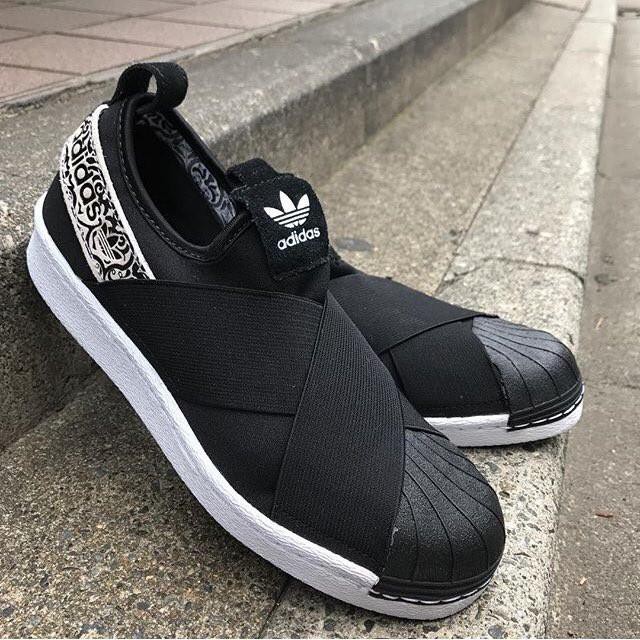 Superstar - slip-ons 2025 - core black/white